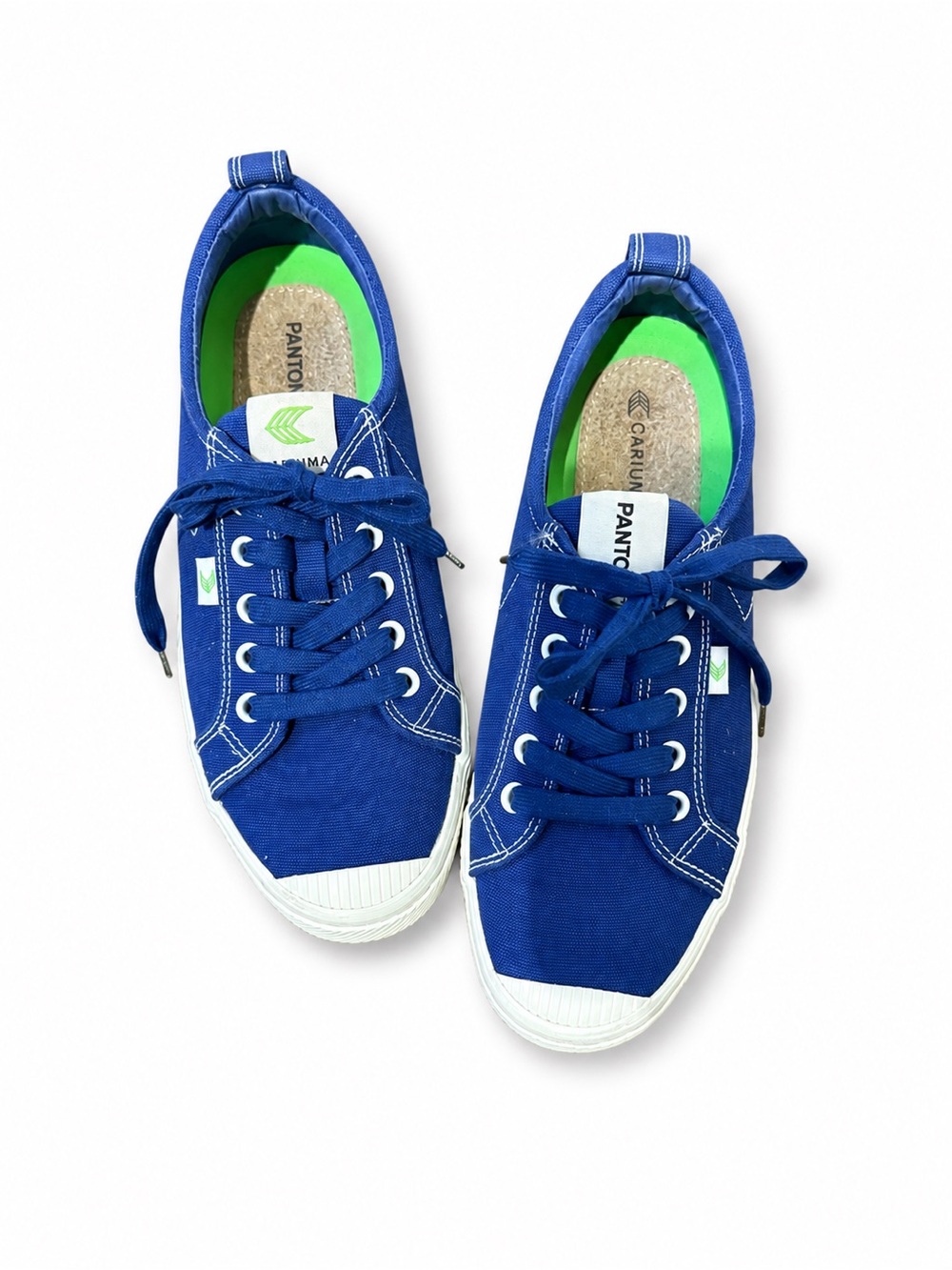 CARIUMA x Pantone Blue Canvas Sneakers